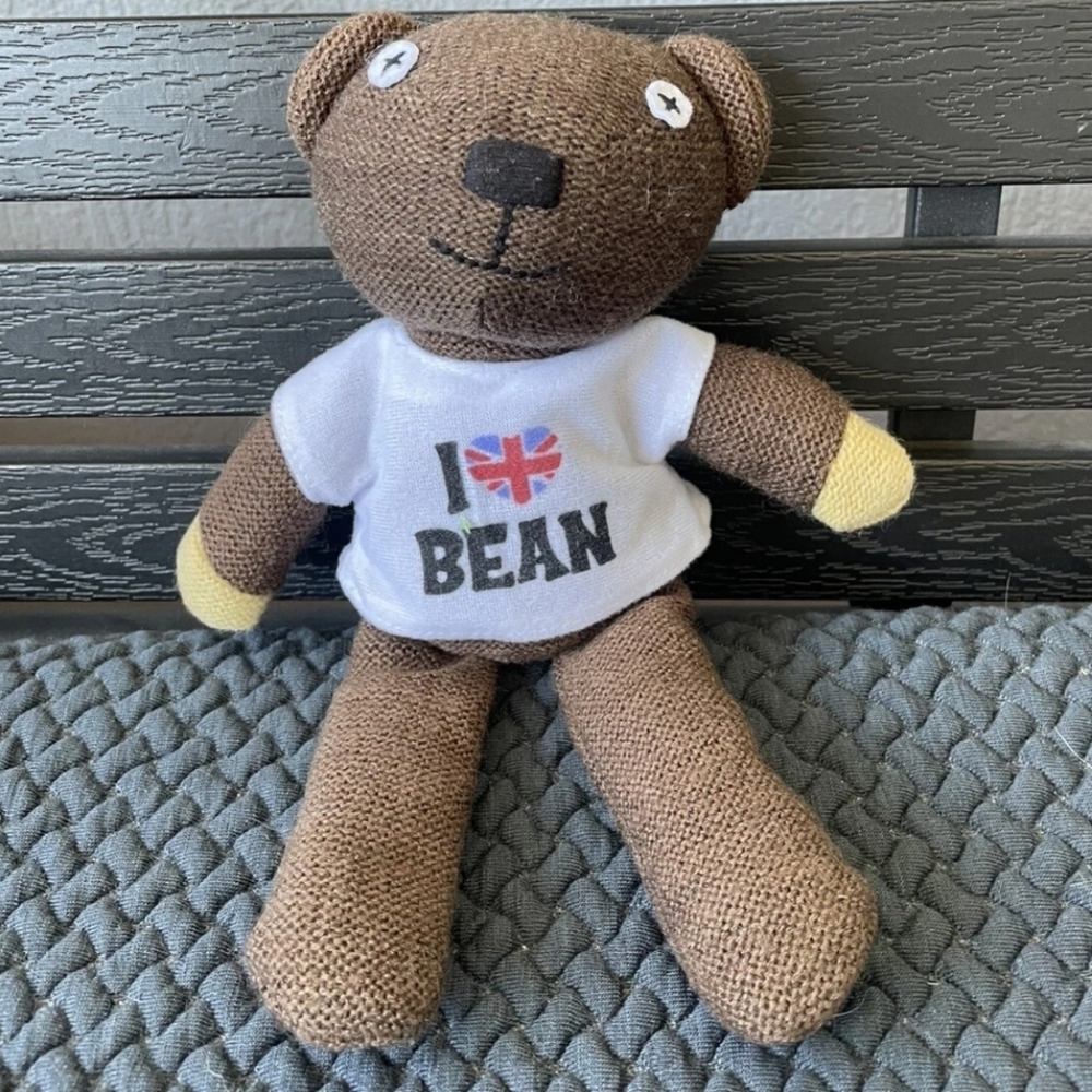 TY Beanie Baby Mr. Bean Teddy Bear 10"